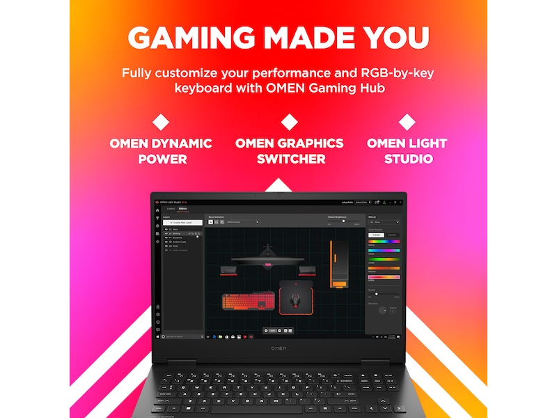 OMEN Gaming Laptop 16-wd0005no 16,1" FHD 144 Hz Gamingdatorer