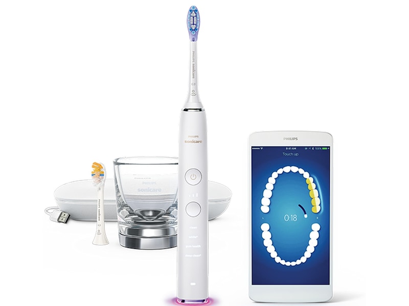 Philips DiamondClean Smart 9400 Sonic eltandborste HX9917/88 (vit) Tandvård