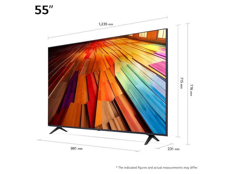 LG 55'' UHD-TV UT80 4K TV (2024) 55UT80006LA TV