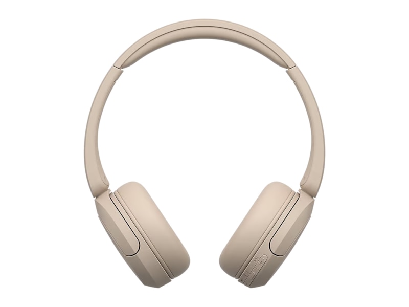 Sony WH-CH520 trådlösa hörlura, On-Ear (beige) Trådlöst