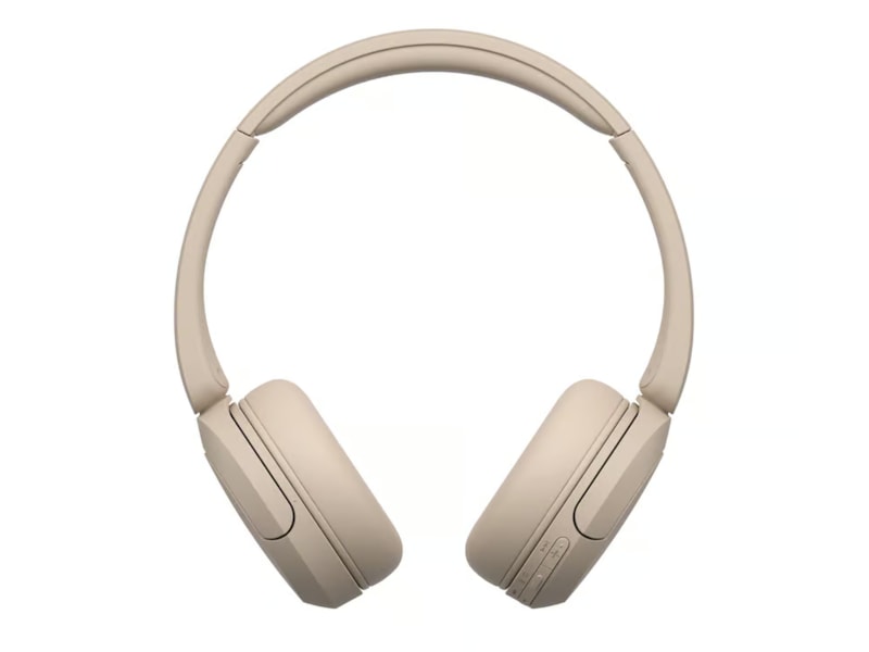 Sony WH-CH520 trådlösa hörlura, On-Ear (beige) Trådlöst