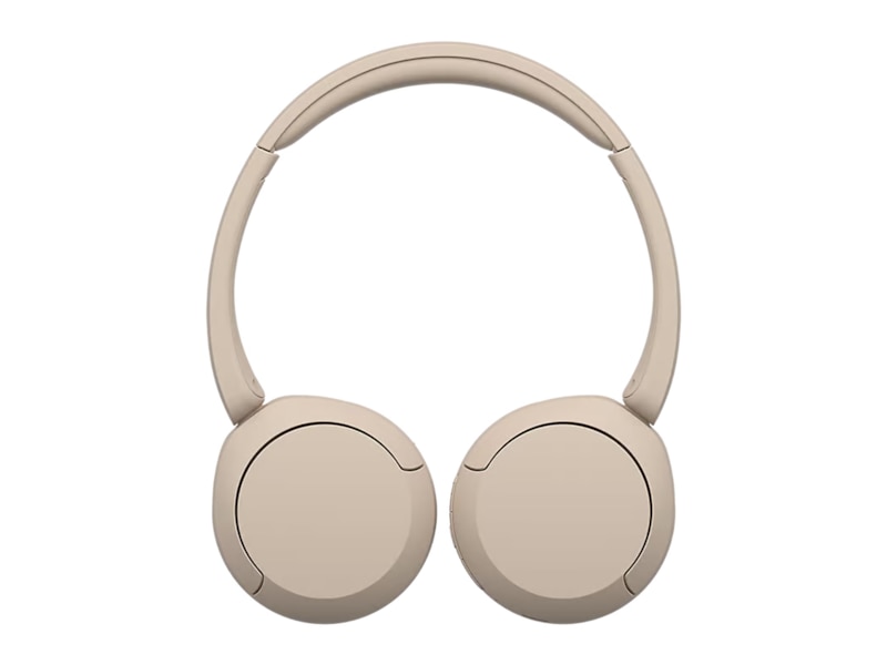 Sony WH-CH520 trådlösa hörlura, On-Ear (beige) Trådlöst