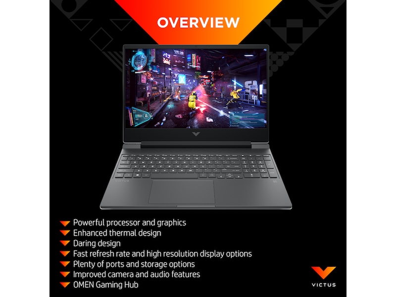 Victus by HP Laptop 15-fa0016no 15,6" FHD Gamingdatorer