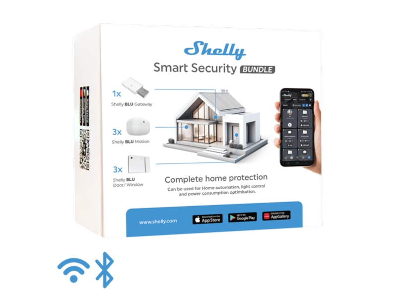 Shelly Smart Security Bundle Multisensorer