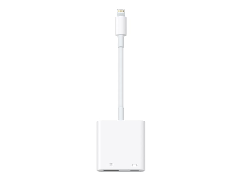 Apple Lightning - USB3-kameraadapter (vit) USBkablar