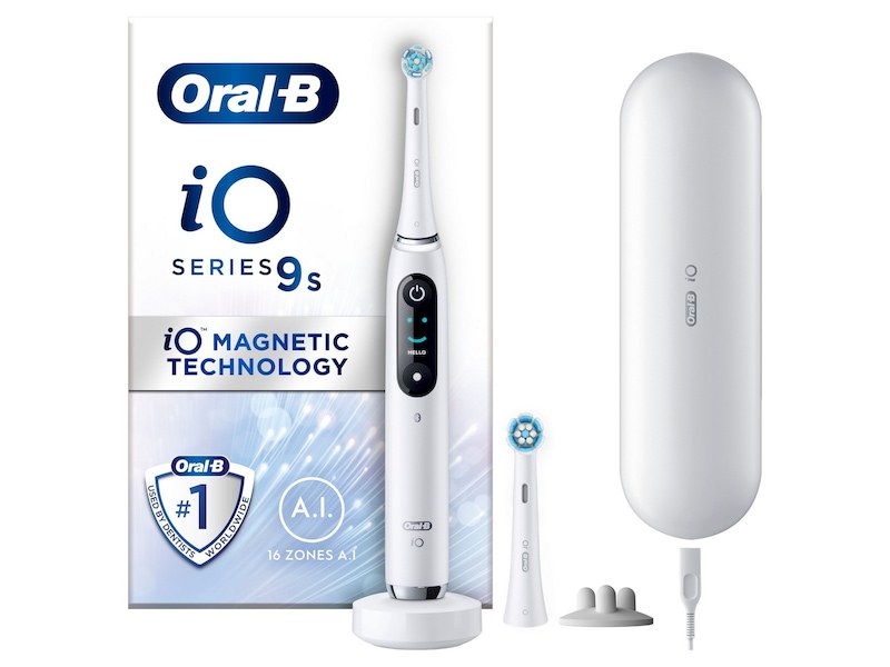 Oral-B iO 9 elektrisk tandborste (vit) Tandvård