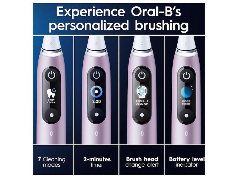 Oral-B iO 9 elektrisk tandborste (rosa) Tandvård