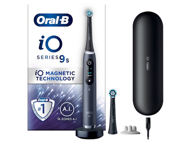 Oral-B iO 9 elektrisk tandborste (svart) Tandvård