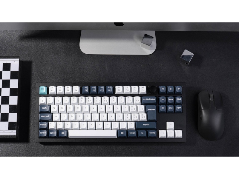 Keychron Q3 MAX 80% trådlös tangentbord Red Switches Gamingtangentbord