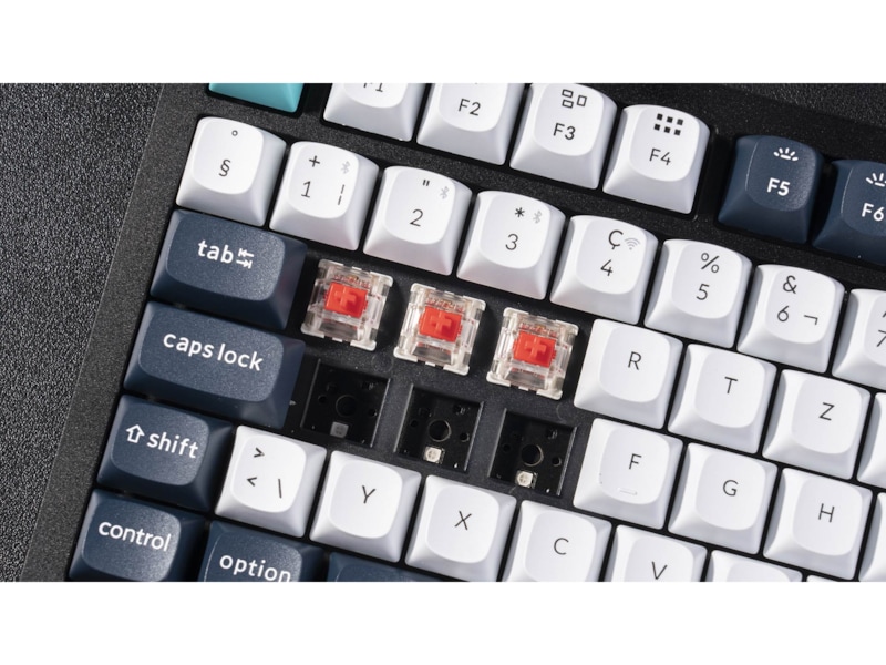 Keychron Q3 MAX 80% trådlös tangentbord Red Switches Gamingtangentbord