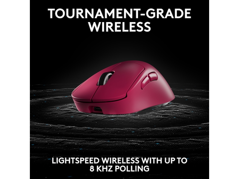 Logitech G Pro X Superlight 2 DEX trådlös gamingmus (rosa) Gamingmus