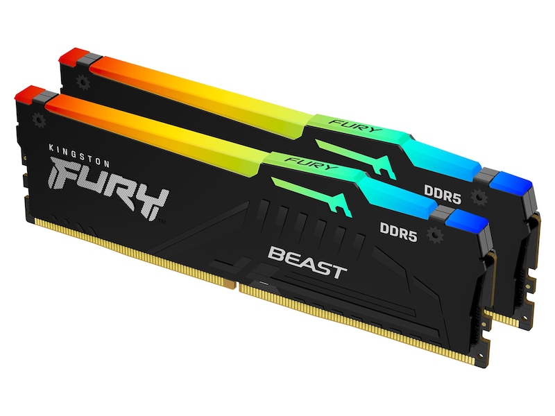 Kingston FURY Beast RGB DDR5 6000MHz 32GB Minne