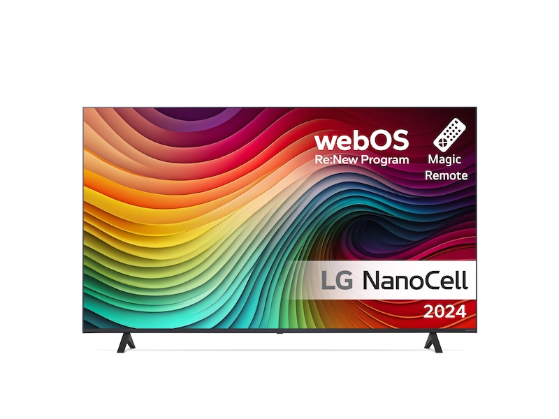 LG 50'' NANO 81 4K TV (2024) 50NANO81T6A + Soundbar TV