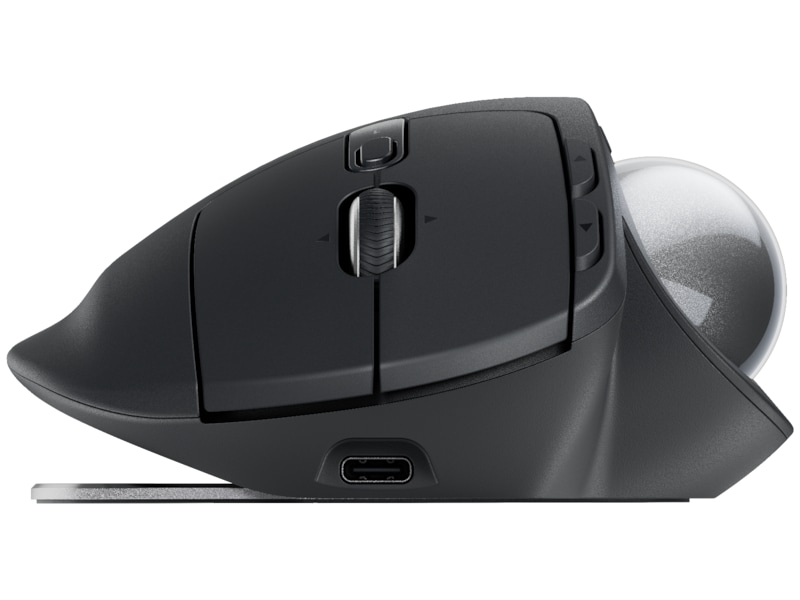 Logitech MX Ergo S Advanced Trådlösmus Trackball (graphite) Ergonomi