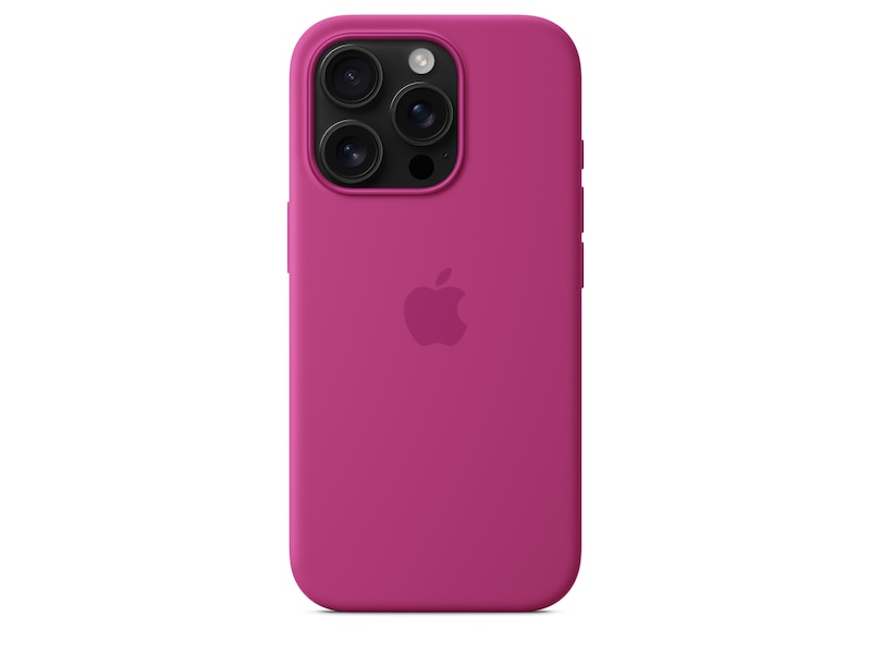 Apple iPhone 16 Pro Silikonskal (lila fuchsia) Skydd