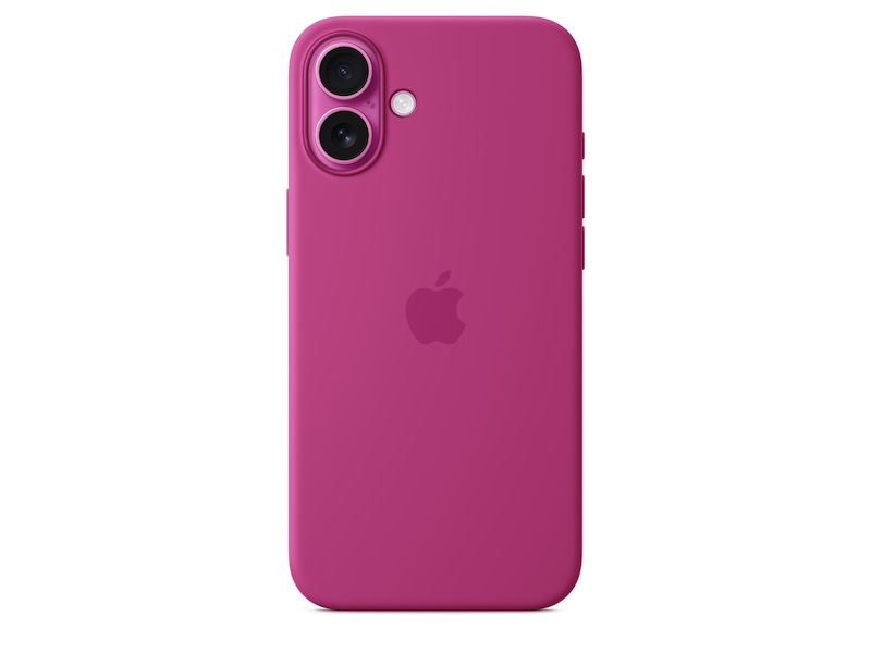 Apple iPhone 16 Plus Silikonskal (lila fuchsia) Skydd