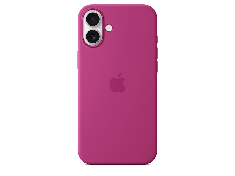 Apple iPhone 16 Plus Silikonskal (lila fuchsia) Skydd