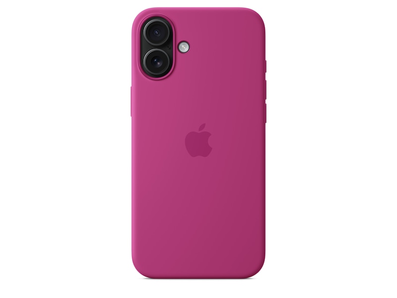 Apple iPhone 16 Plus Silikonskal (lila fuchsia) Skydd