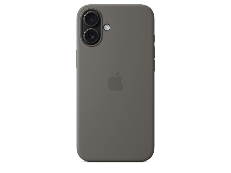 Apple iPhone 16 Plus Silikonskal (granitgrå) Skydd