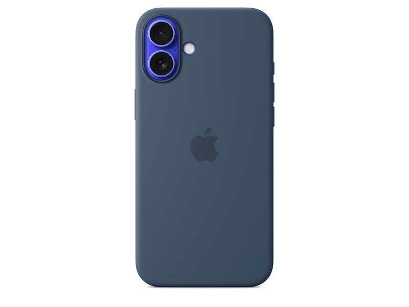 Apple iPhone 16 Plus Silikonskal (denim) Skydd