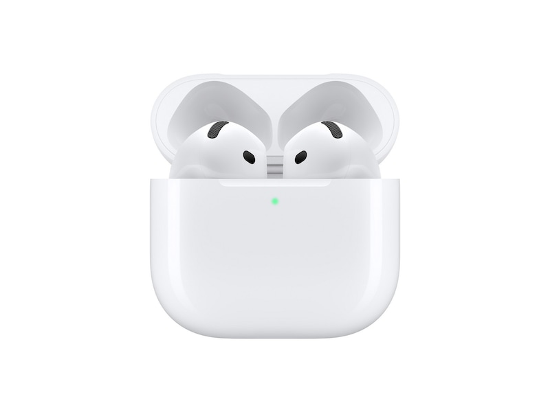 Apple AirPods 4 Aktiv brusreducering trådlösa hörlurar, In-ear (vit) In-ear