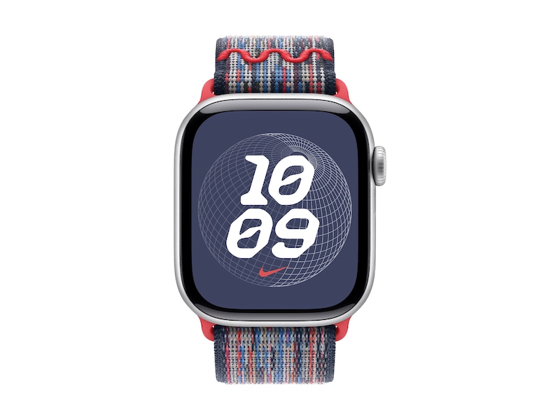 Apple Watch 42mm Nike Sport Loop (blue/red) Armband