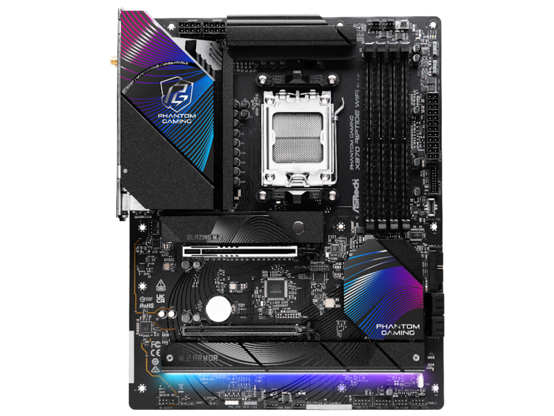 ASRock X870 Phantom Gaming Riptide WiFi Moderkort AMD Socket