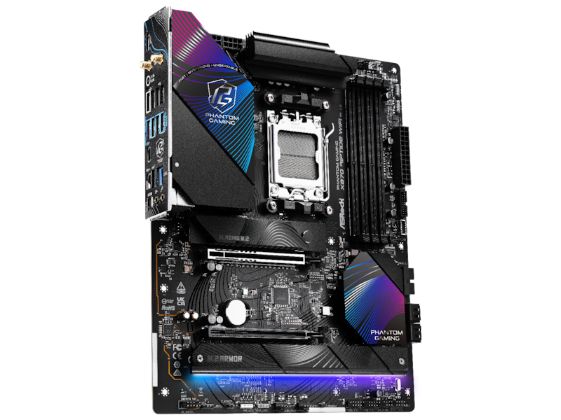 ASRock X870 Phantom Gaming Riptide WiFi Moderkort AMD Socket