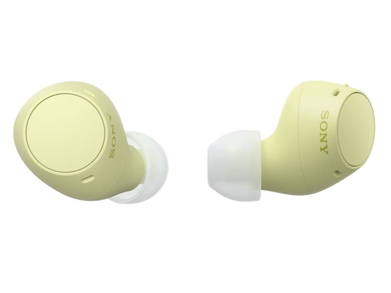 Sony WF-C510  trådlösa hörlurar, In-ear med mikrofon (gul) In-ear