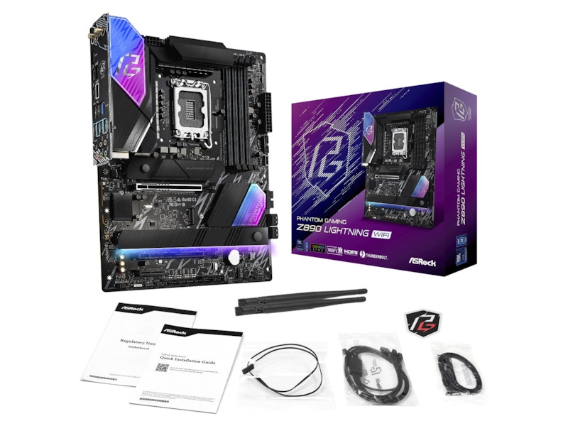 ASRock Z890 LIGHTNING WIFI Moderkort Intel Socket