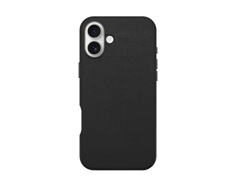 OtterBox iPhone 16 Plus Symmetry Cactus Läderfodral (svart) Skydd