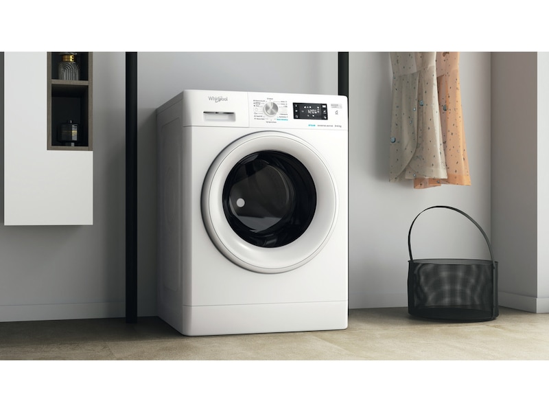 Whirlpool FFWDB 964369 WV EE tvätt-tork (vit) Tvätt/tork kombimaskin