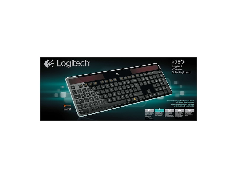 Logitech K750 Trådlös Tangentbord Tangentbord