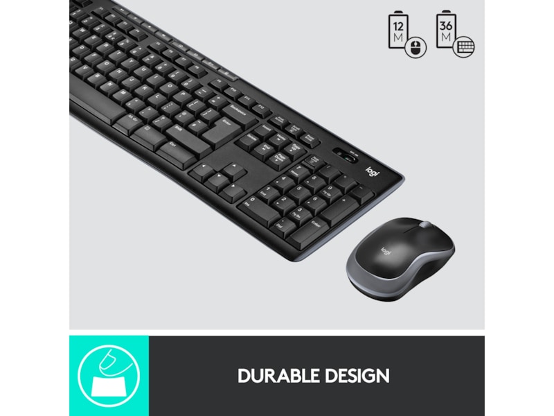 Logitech MK270 Combo Trådlös Mus/tangentbord kombinationpaket