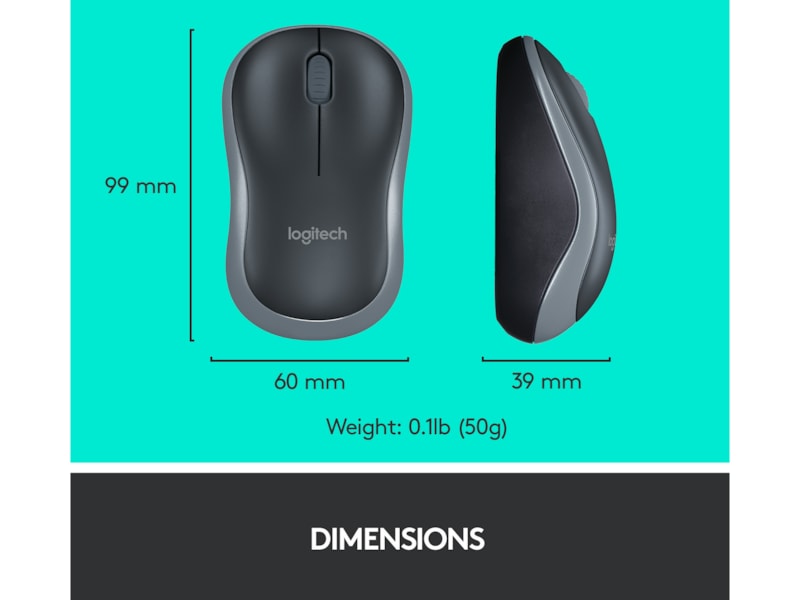 Logitech MK270 Combo Trådlös Mus/tangentbord kombinationpaket