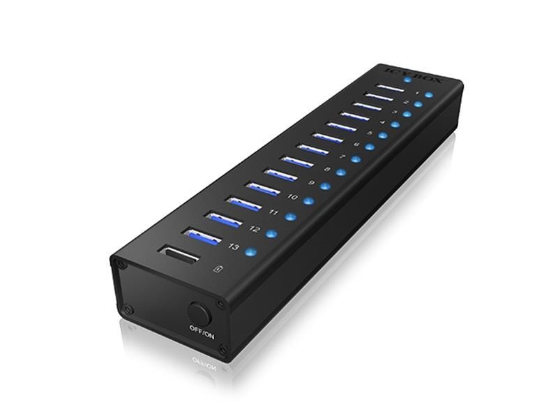 ICY BOX IB-AC6113 USB Hub/Port USB-hub