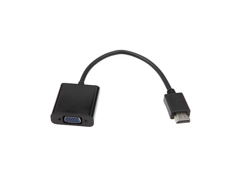 HDMI till VGA adapter 10cm (svart) HDMI