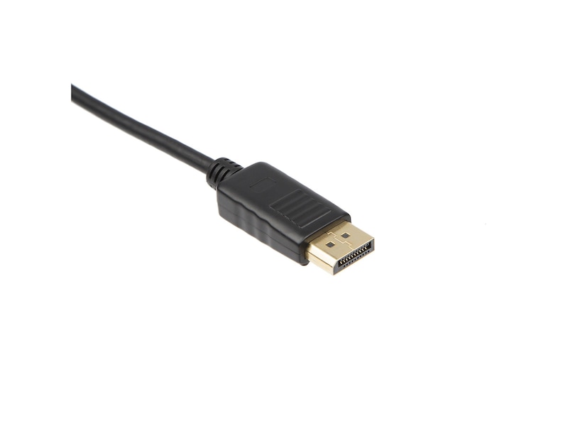 Displayport kabel 1m (svart) Skärmkablar