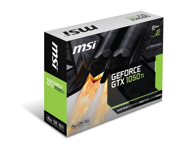 MSI GeForce GTX 1050 Ti 4GB LP - KomplettFöretag.se