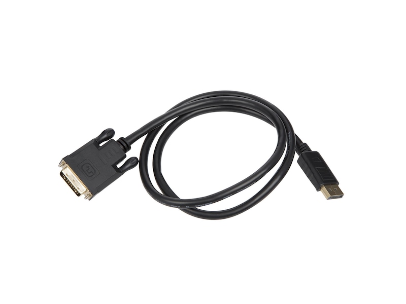 Displayport till DVI-D kabel 1m (svart) Skärmkablar