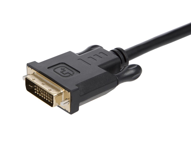 Displayport till DVI-D kabel 1m (svart) Skärmkablar