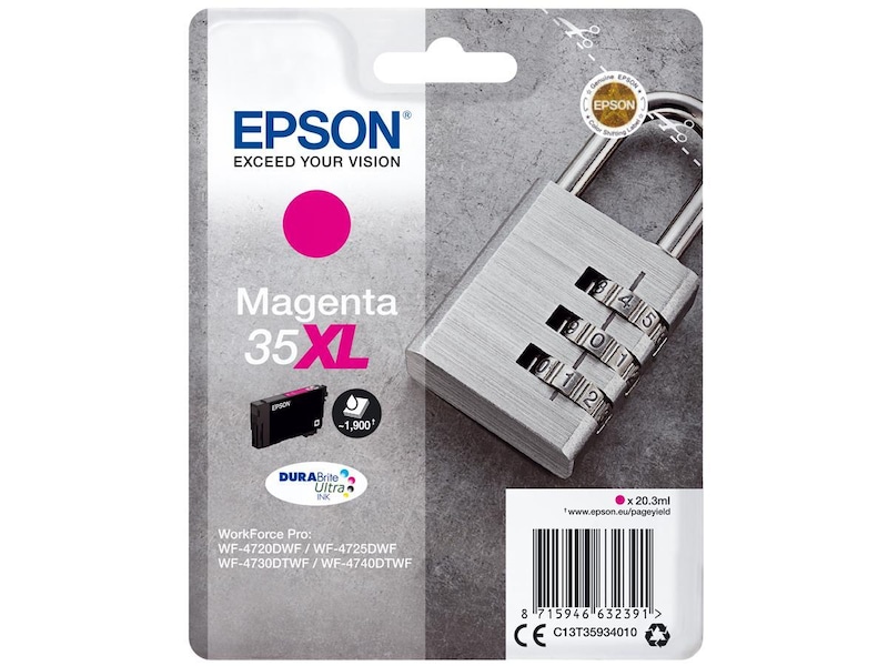 Epson Bläck 35XL Magenta Bläckpatron