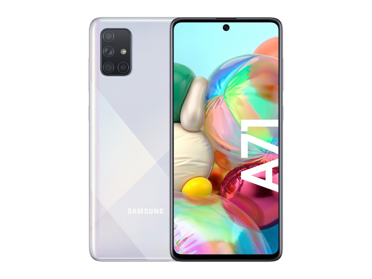 samsung a71 silver colour