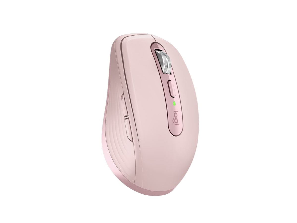 Logitech MX Anywhere 3S trådlös mus (rosa) Mus