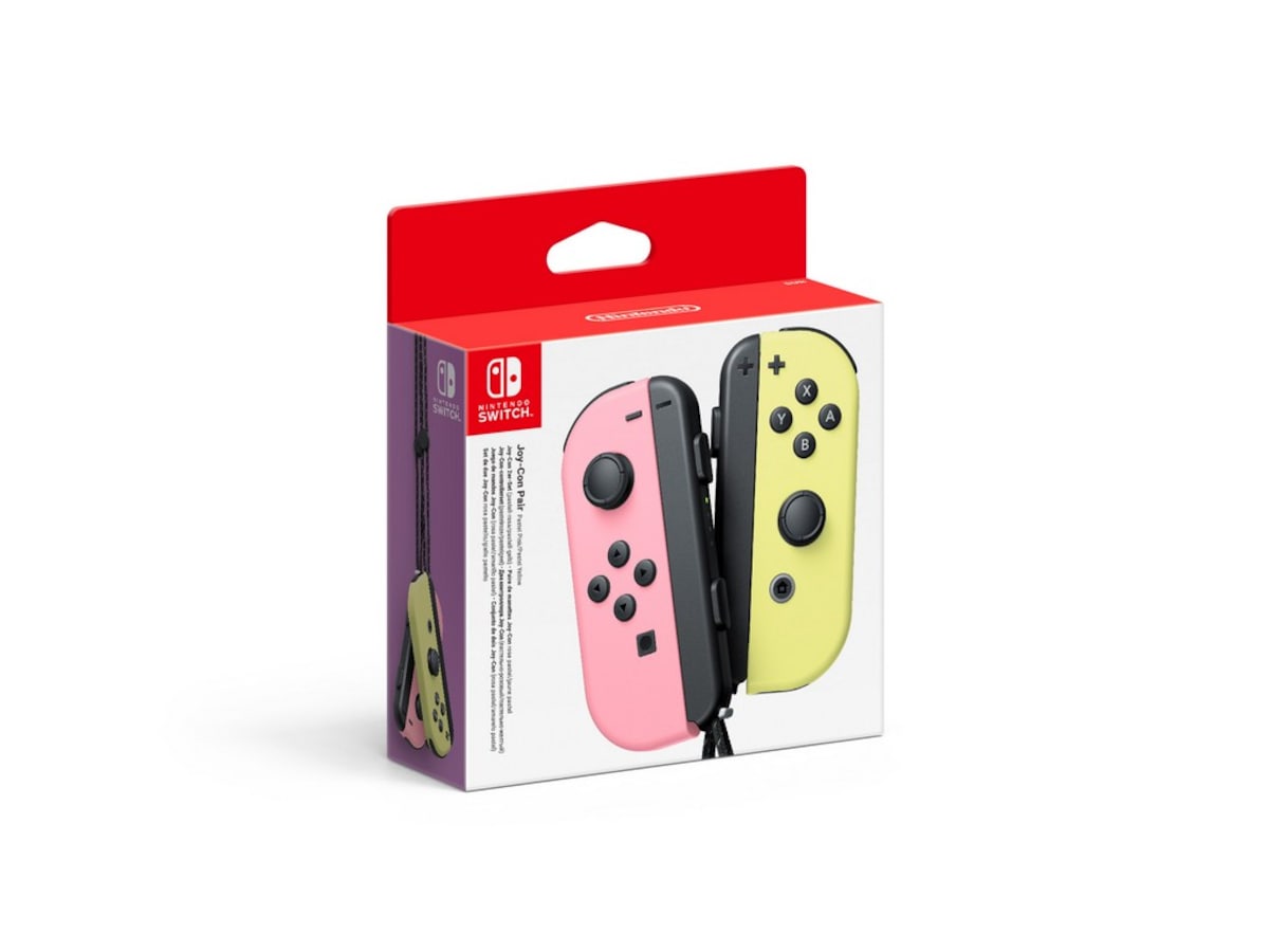 Nintendo Switch Joy-Con (Pastel Pink/Pastel Yellow) Tillbehör