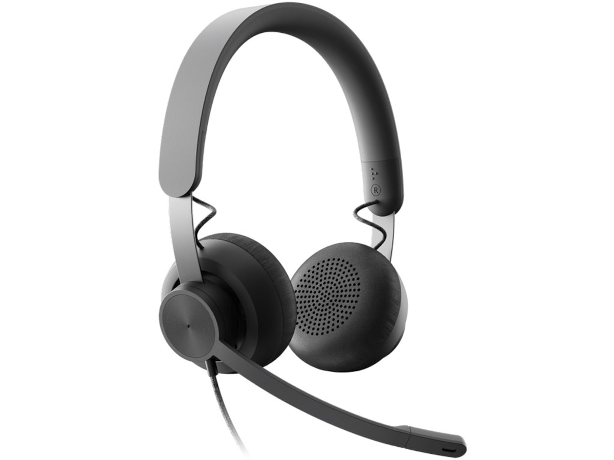 Logitech Zone Wired UC Headset (graphite) Headset trådlöst