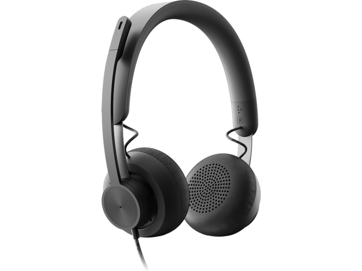 Logitech Zone Wired UC Headset (graphite) Headset trådlöst