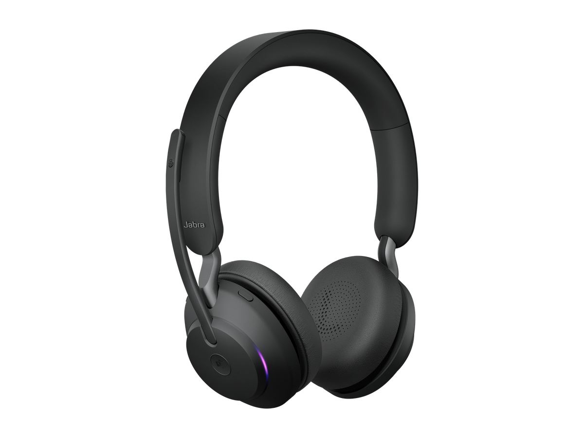 Jabra Evolve2 65, Link380a MS Stereo Black Headset trådlöst