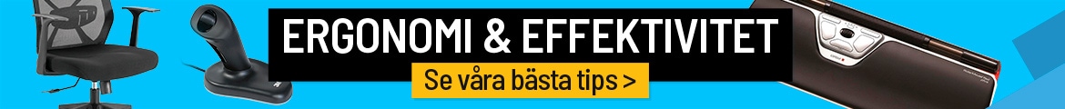 Ergonomi och effektivitet. Se våra produkttips här