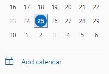 Här lägger du till en kalender på Outlook.com